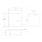Alfi Brand 12" x 12" Brushed Copper PVD Stainless Steel Square Single Shelf Shower Niche ABNP1212-BC - alternate 6